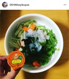 ピエトロドレッシングとコーンチャウダー