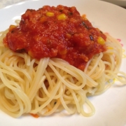 「簡単パスタ」【現品】ぷるぷるにふくらむ&ldquo;ホワイトチアシード&rdquo;夏のレシピモニター20名募集！の投稿画像