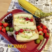 「キャラ朝ごはん(o^^o)」【現品】ぷるぷるにふくらむ&ldquo;ホワイトチアシード&rdquo;夏のレシピモニター20名募集！の投稿画像