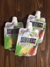 口コミ記事「大粒アロエinクラッシュタイプの蒟蒻畑！」の画像