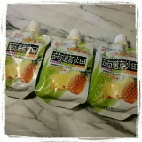 口コミ：大粒アロエ in クラッシュタイプの蒟蒻畑 パイナップル味の画像（1枚目）