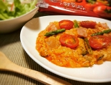「明治 野菜たっぷりトマトリゾット」の画像（2枚目）
