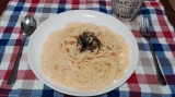 「明太クリームパスタ&hearts;」の画像（1枚目）