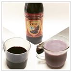 #有機アロニア 100%果汁をモニターさせていただきました！#ポリフェノールはブルーベリーの5倍 アロニアは#メディカルフルーツ と呼ばれているらしいです☆そのままは渋いとのことで今回は牛&hellip;のInstagram画像