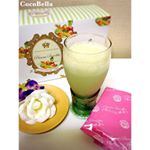 💚✨《プリンセススムージー》牛乳とミックスして戴きました♡とろみのある飲みごたえで、置き換えダイエットに適したスムージー！健康、美容にも良い成分が凝縮されているので、しっかり続けていきたいです&hellip;のInstagram画像