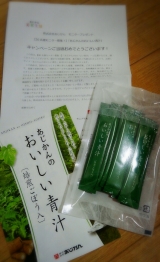 口コミ記事「～【モニター品】ゴボウの入った青汁でお通じ改善～」の画像