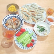 「餃子と肉じゃが」【現品】トランス脂肪酸0！&ldquo;ココナッツオイル&rdquo;レシピモニター20名大募集！の投稿画像