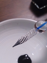 口コミ：特別な人に素敵なペンを #ガラスペン #セラス #万年筆 #贈り物 #GlassPen #文房具の画像（7枚目）