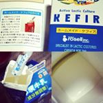 ホームメイド ケフィアで、自家製ヨーグルト作り。涼しくなると20時間くらいかかるけど、暑い日に作ったので、約一晩で出来ました。酸味控えめで、そのままでも美味しいし、緩めなので、シリアルにかけて&hellip;のInstagram画像