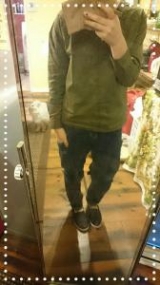 口コミ：憧れのデコルテ美人に！ノーカラーVネックトップスのコーデの画像（3枚目）