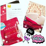 #真水素フェイスマスク3枚入りで1480円もする水素のパックもともとは乾いてるシートを顔に乗せて上から水をバシャバシャかけると🙄🙄🙄 20分間水素が発生します！！ 終わったあとは、しっ&hellip;のInstagram画像