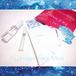 ..最近、引出物に水素マシーン～のくだりでお馴染みの#水素 ですが、その水素が発生するパックの3枚セットを頂きました😍(笑)..乾いたマスクに、アドマイザーでシュシュッと水を吹き付ける&hellip;のInstagram画像
