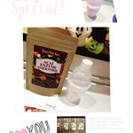 モニプラ様経由でモニターさせてもらいました🌟スムージーバーの、アサイー酵素スムージー💛シェイカーも付いていたので、すぐに頂きました🎵付属のスプーンで、二、三杯を牛乳化か豆乳で割るだけ🌟&hellip;のInstagram画像