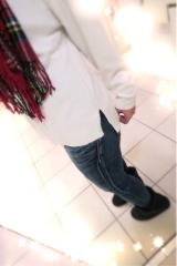 口コミ：【ファッション】お洗濯ができるカシミヤタッチのプチプラニット❤︎RoomJourneyの画像（2枚目）