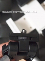 口コミ：☆スマホを三脚に取り付けできる　カメラ三脚用スマホホルダー　使ってみましたぁ♪の画像（7枚目）