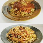 ピエトロ様の #パスタソース なすとひき肉、ボロネーゼ をモニターさせていただきました。写真上段はボロネーゼ。濃厚でまろやかなデミグラスソースが美味。ガーリックライスとかの上にかけても美味しそ&hellip;のInstagram画像