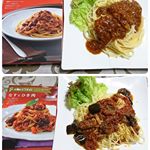 モニプラさまを通してピエトロパスタソースをモニターさせていただきました。なすとひき肉のパスタソースはなすは大きくお肉もゴロゴロで食べごたえたっぷり‼ボロネーゼはお肉の旨味がしっかりとしてレスト&hellip;のInstagram画像