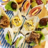 口コミ：ぐでたまな、ミニポケットサンドイッチ(^^♪の画像（3枚目）