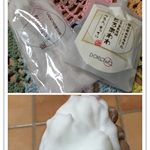 #ひつじのショーン弁当  を投稿して、いただいた  #どろあわわ出した時は固いなって思ったけど、湿らせた泡だてネットでちょっとこするとすぐにモコモコーって泡がたくさん。しっかりした泡なので、お&hellip;のInstagram画像