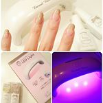 【EB ワンデージェル】ベースを塗ってお風呂でオフ出来ちゃうジェルネイル♪面倒なサンディングや拭き取り、リムーバーも必要なし♪手軽にジェルが1日だけ楽しめるの～♪ 使い方も凄く簡単♪&hellip;のInstagram画像