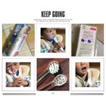 モニターさせて頂いた、ベビー用の電動ハブラシ♪次男くんお気に入りのようで、全く離してくれません。レインボーライトがきらきらと光って心奪われるのかな（笑）優しい柔らか毛のハブラシと乳歯のムズ&hellip;のInstagram画像