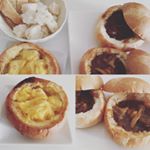 ホムパリさんのブレットボール&あめ玉ねぎの牛肉のグラタン風スープ&デザートミックスを使ってパンランチ♡♡凍ったパンを解凍して中身を切り分けてスープを流し込んだらOK◎スープがすっごい美味しかっ&hellip;のInstagram画像