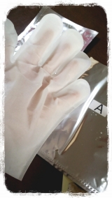 口コミ：ウェット手袋なでなでを使ってみました♪の画像（2枚目）