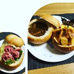 メリークリスマス🎄*ホムパリさんのブレッドボールとあめ色玉ねぎと牛肉のグラタン風スープ＆デザートミックスめっちゃおいしかったです＾＾クリスマスディナーにぴったりでした。スープは味がしっ&hellip;のInstagram画像