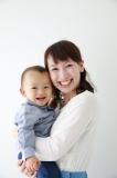 息子との写真です。
