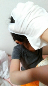 口コミ：からだぶき手袋＆シャンプー手袋（2枚入り）【本田洋行】｜〜働くシングルママのブログ〜4歳の娘と。の画像（2枚目）