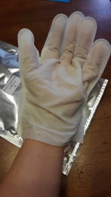 口コミ：【防災用備蓄品にも！】からだふき手袋モニター体験しました♪♪の画像（3枚目）