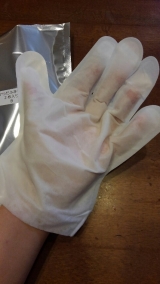 口コミ：【防災用備蓄品にも！】からだふき手袋モニター体験しました♪♪の画像（4枚目）