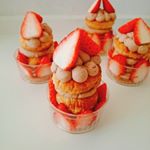 2017.02.06今日は、母の誕生日。なので、パイシートを使ってケーキを。チョコクリームとイチゴをのせて。喜んでくれるといいな🎶・・のInstagram画像