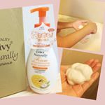 #レイヴィーフォームボディシャンプー ローヤルゼリー子供が1人で体を洗えるのが良かったです♡ココナッツエキスとローヤルゼリー入りで潤いを与えてくれます✨乾燥肌なので肌に優しくて嬉しいです😊💕 &hellip;のInstagram画像