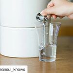スタイリッシュでぜひ使ってみたいです！#Repost @cleansui_knows with @repostapp・・・一点一点手で成型する陶器と浄水カートリッジの融合が、使いやすく&hellip;のInstagram画像