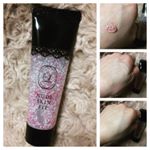 株式会社pdc様のリルレナ ヌードスキンフィットを体験させていただきました！透明なジェルの中に3種類のシュガーカプセルがキラキラしているジェル状の化粧下地。手の甲にジェルを出して...&hellip;のInstagram画像