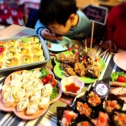 「お誕生日おうちパーティ\( *ˊᗜˋ* )/″♡♡」うちの子自慢！【こどもの笑顔あふれるおいしい食卓風景】大募集＆投票コンテストの投稿画像