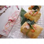 *2017.3.3⑅﻿*Girls' Festival 🎎🌸我が家もちょっぴり#ひな祭りごはん*✩#ふくさ寿司(穴子ときゅうりとごま入り)✩まぐろの山かけ納豆✩ほたるい&hellip;のInstagram画像