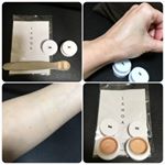 LANOAさんのCCクリーム 色比べモニター☆・こちらのCCクリームはSPF50+、PA++++。・色は二色を比べてみました。・ピュアオークル(OC)右ピュアナチュラル(N&hellip;のInstagram画像