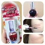 ピディット《いろみずチーク》03ローズレッド 10ml 1200円をお試しさせていただきました♡・マニキュアのような容器がとっても可愛い、ウォーターチークです♡・3種の花しずくの保&hellip;のInstagram画像