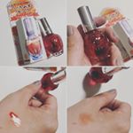 いろみずチーク♡ボトルすごい可愛くてお気に入りッ♡♡本当に液体！最初は不思議な感じがしたけど、肌に馴染んで透明感のある仕上がり！血色がよく見えて絶対リピしたい！！発色も色持ちも◎お試しあれ〜⸜(๑⃙⃘&hellip;のInstagram画像