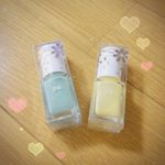 シュワっとはじけて可愛らしいパステルカラーのpaキャンディソーダです💕.しずくがキラキラしていて、手元が華やかに可愛らしくなります♡春先にも夏にもぴったりです😊.#paネイル #春&hellip;のInstagram画像