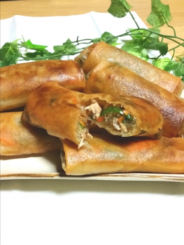 チャプチェ春巻き