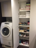 「トイレとリネン庫の収納です♪」の画像（2枚目）