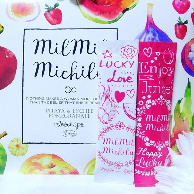 口コミ投稿：..ミルミルミチルのたっぷりの酵素と食物繊維で夏に向けてデトックス😍✨.ピタヤやザク…