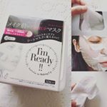 シートマスクの  I&rsquo;m ready!!をお試し💕メイク前にシートをのせ、わずか60秒で角質ピーリング、毛穴引き締め、肌の潤いをチャージしてくれます😊💕化粧ノリもあがるし、朝の忙しい時に化粧水などスキ&hellip;のInstagram画像