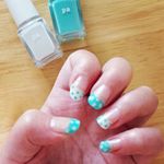 paシェルマットネイル各380円(税抜)AA188 白AA189 水色貝殻のようなマットな質感🎵今回は初めてフレンチネイルに挑戦しました。初めてにしては上出来？&hellip;のInstagram画像