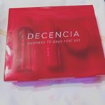 #株式会社decencia 様の＊#ayanasu の#モニター に＊参加させていただきました！＊今回は敏感肌の方にも使える＊#ディセンシアアヤナストライヤルキット の&hellip;のInstagram画像
