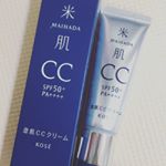 今回のモニター品(❁︎&acute;&omega;`❁︎)米肌MAIHADAの澄肌CCクリームです⁽⁽٩(๑˃̶͈̀ ᗨ ˂̶͈́)۶⁾⁾色味の選択はありませんでした！なので一色展開なのかと(*&acute;꒳`*)そして開けてビックリ&hellip;のInstagram画像