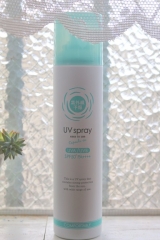 口コミ記事「髪の毛にも使える！紫外線予報透明UVスプレー」の画像